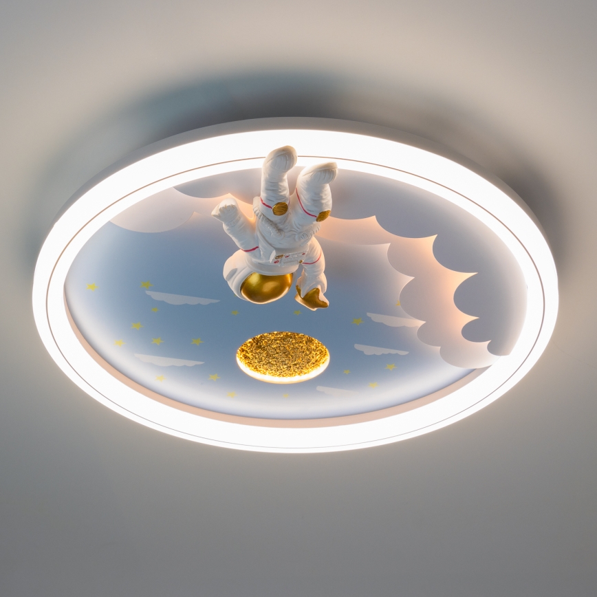 Zuma Line - LED Димируем dětské Плафон LED/42W/230V 3000/5700K astronaut