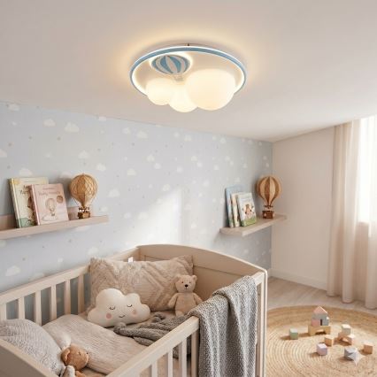 Zuma Line - LED Димируем children's таван лампа LED/42W/230V 3000/5700K син