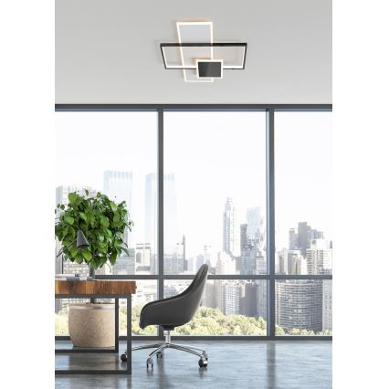 Zuma Line - LED Димируем плафон LED/46W/230V черен
