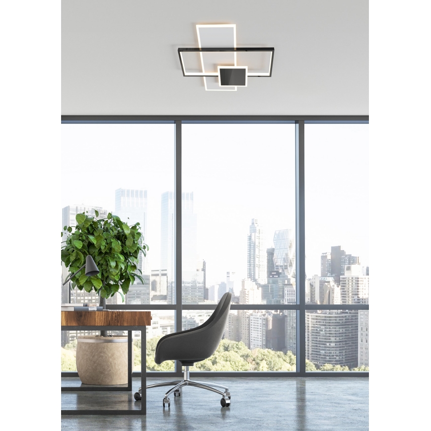 Zuma Line - LED Димируем плафон LED/46W/230V черен