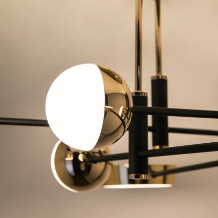 Zuma Line - Димируем LED плафон LED/60W/230V златист/черен