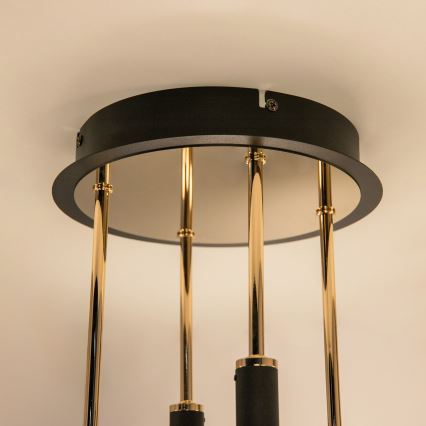 Zuma Line - Димируем LED плафон LED/60W/230V златист/черен