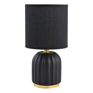 Zuma Line - Настолна лампа 1xE14/40W/230V черен/златист