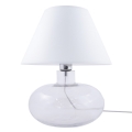Zuma Line - Настолна лампа 1xE27/40W/230V бяла