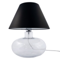 Zuma Line - Настолна лампа 1xE27/40W/230V черна