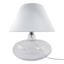 Zuma Line - Настолна лампа 1xE27/60W/230V бяла
