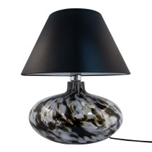 Zuma Line - Настолна лампа 1xE27/60W/230V черна