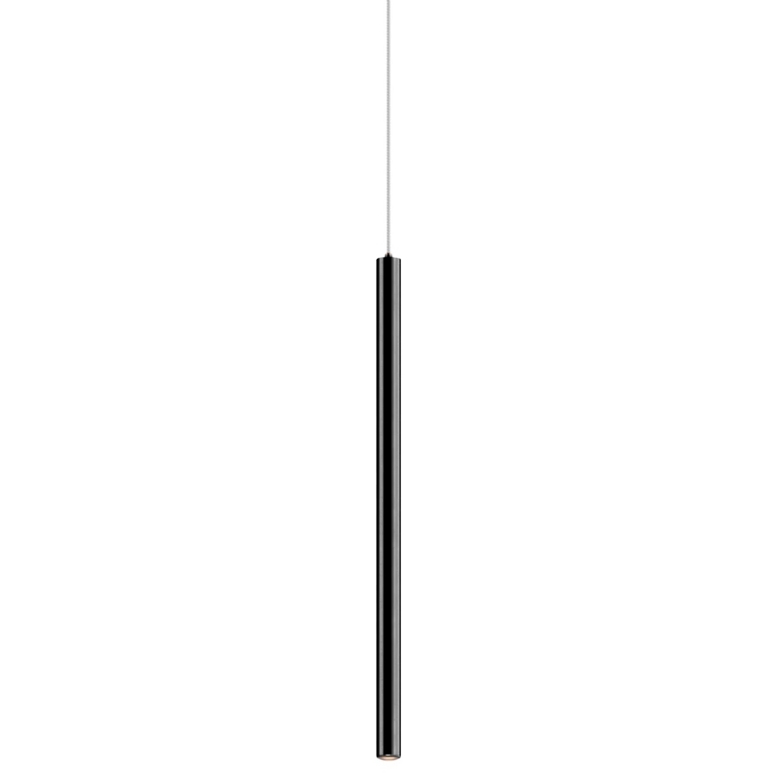 Zuma Line - LED Пендел LED/5W/230V черен лъскав хром