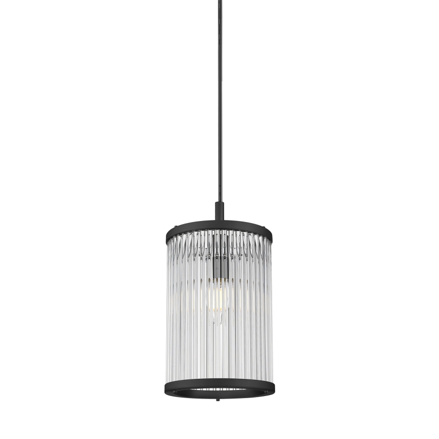 Zuma Line - Пендел 1xE14/60W/230V черен