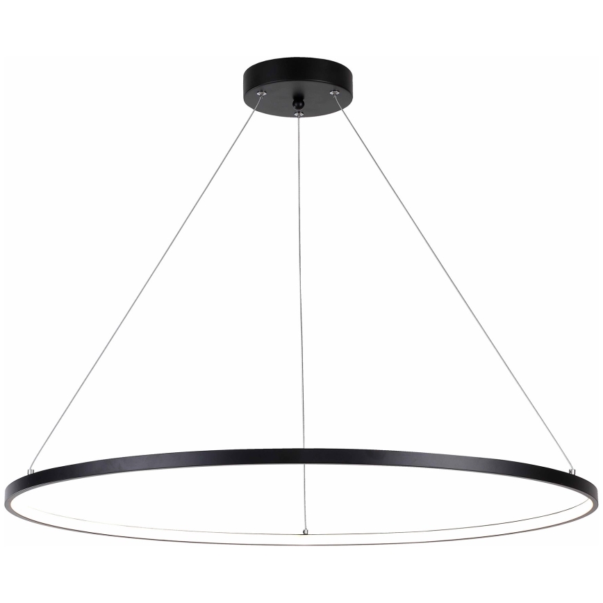 Zuma Line - LED полилей на кабел LED/40W/230V 3000/4000/6000K Ø 90 см черен