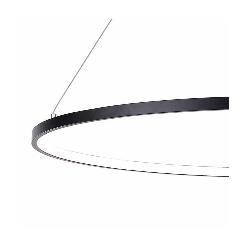Zuma Line - LED полилей на кабел LED/40W/230V 3000/4000/6000K Ø 90 см черен