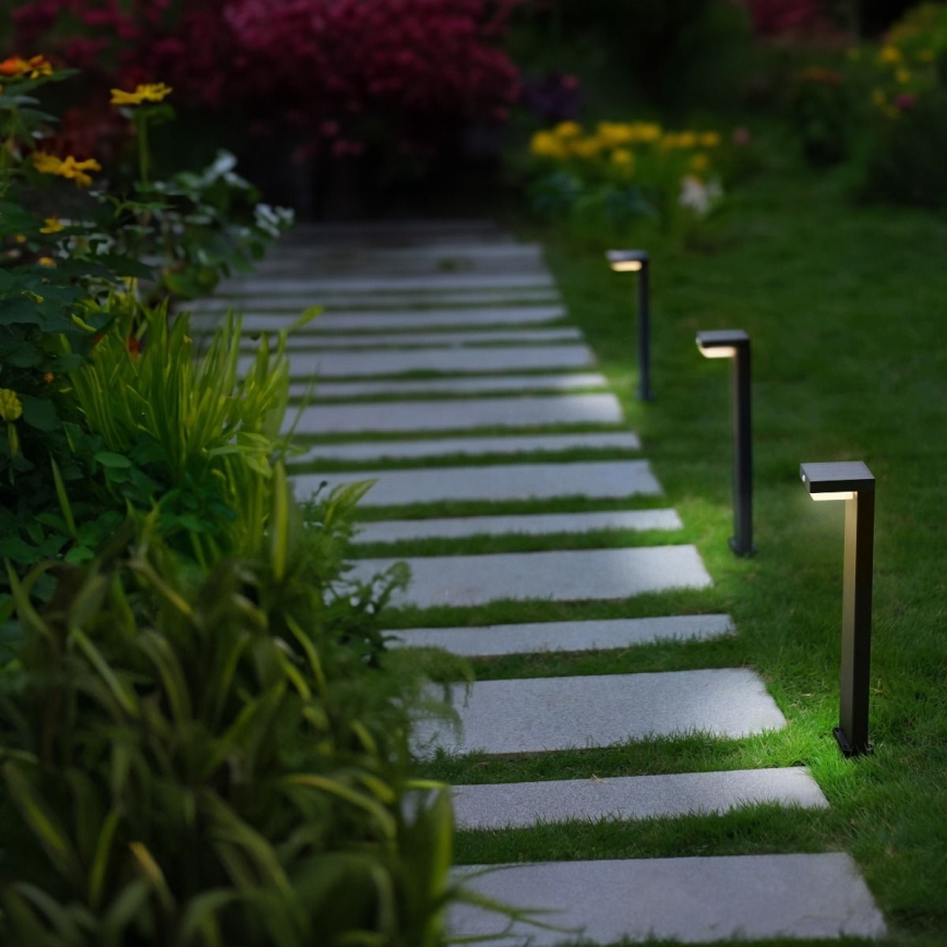 Zuma Line - LED Соларна лампа със сензор за движение и здрач LED/4,5W/2000 mAh IP44 черен