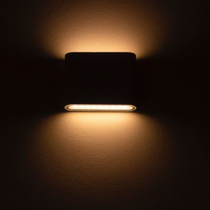 Zuma Line - LED Екстериорен аплик LED/12W/230V IP65 черен