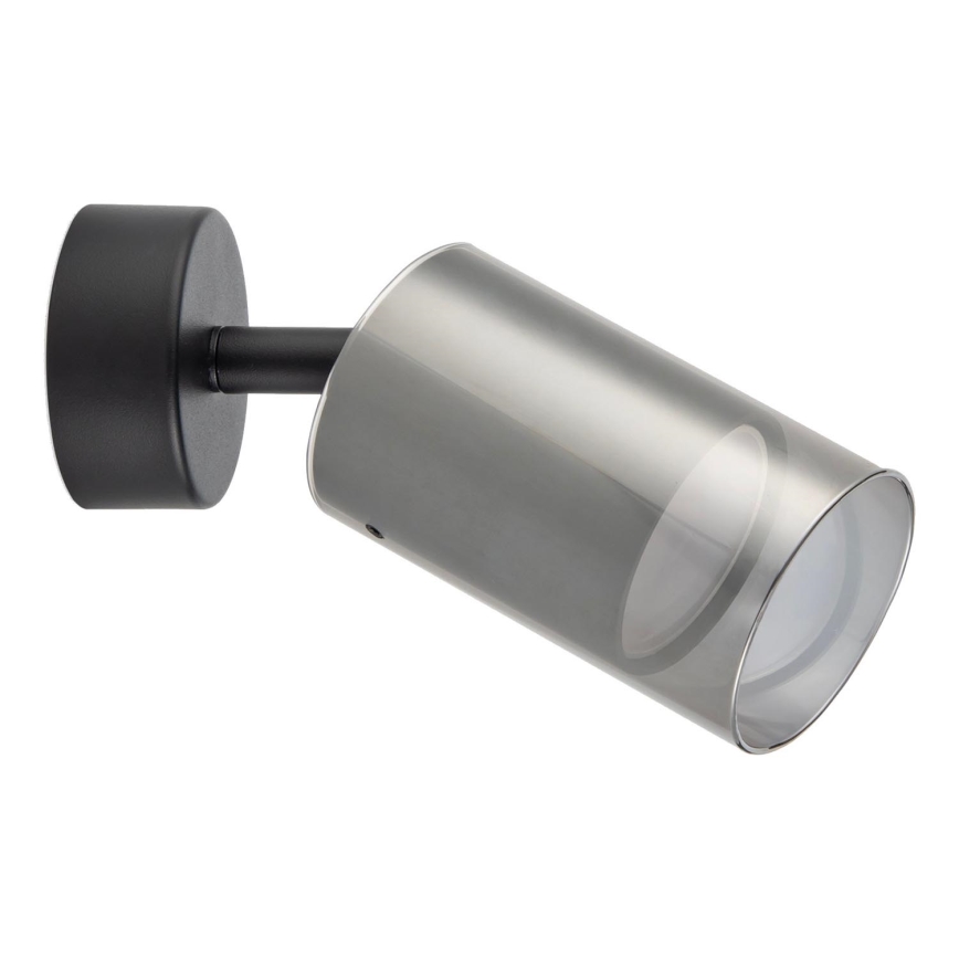 Zuma Line - Спот аплик 1xGU10/50W/230V черен/сив