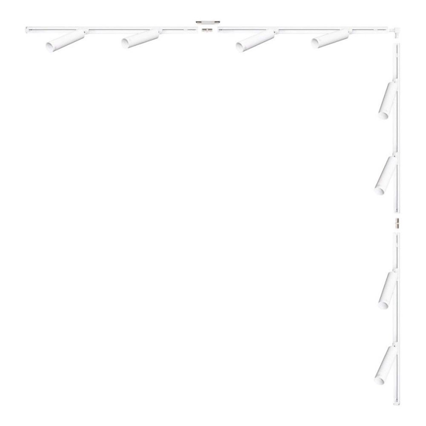 Zuma Line - Спот осветително тяло в релсовата система 8xGU10/35W/230V бяло
