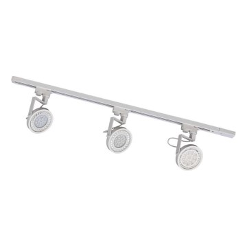 Zuma Line - Точково осветително тяло в релсова система 3xGU10/15W/230V бяло