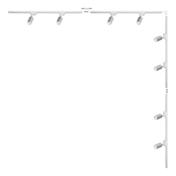 Zuma Line - Точково осветително тяло за релсова система 8xGU10/35W/230V бяло