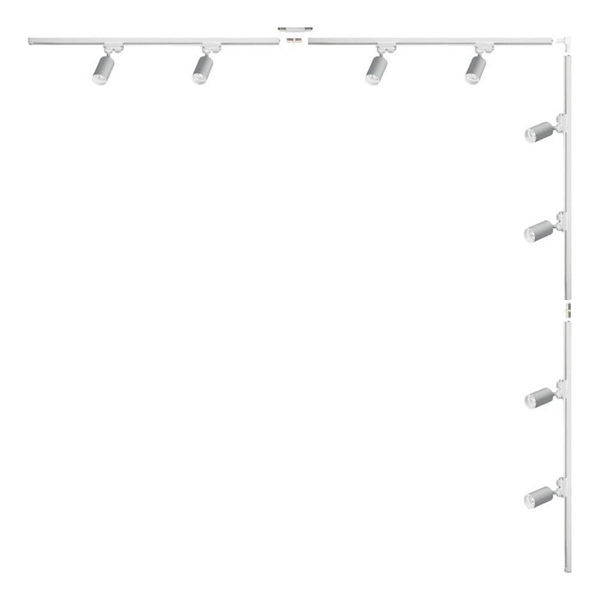 Zuma Line - Точково осветително тяло за релсова система 8xGU10/35W/230V бяло