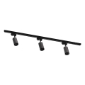 Zuma Line - Точково осветително тяло за шинна система 3xGU10/35W/230V черно
