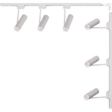 Zuma Line - точково осветително тяло за шинна система 6xGU10/35W/230V, бяло