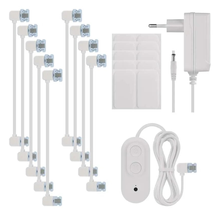 К-кт 10x RGBIC Димируем панел LED/1,9W/230V Wi-Fi Tuya