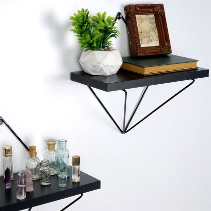 К-кт 2 бр. етажерки черен