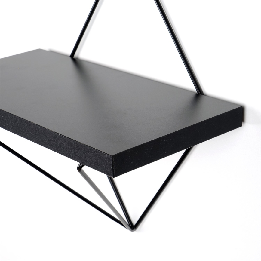 К-кт 2 бр. етажерки черен