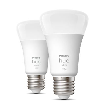 К-кт 2 бр. LED димируеми крушки Philips Hue WHITE E27/9,5W/230V 2700K