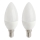 К-кт 2 бр. LED крушки E14/5,5W/230V 2700K- Attralux