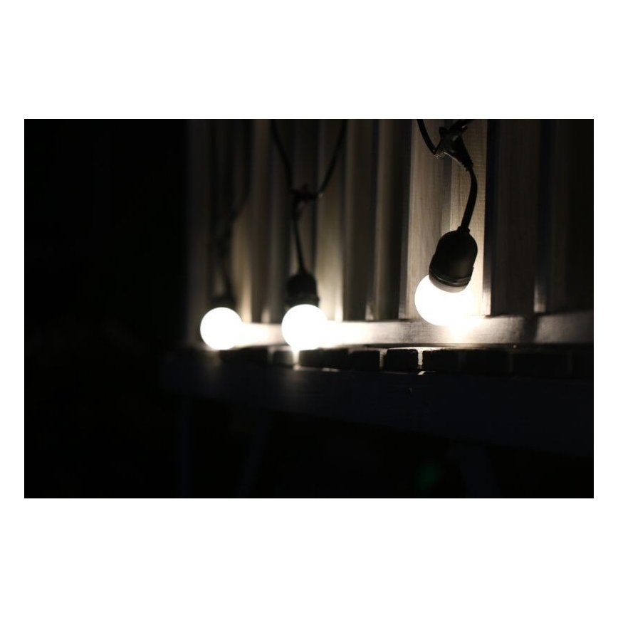 К-кт 2 бр. LED крушки PARTY E27/0,5W/36V бели 3000K