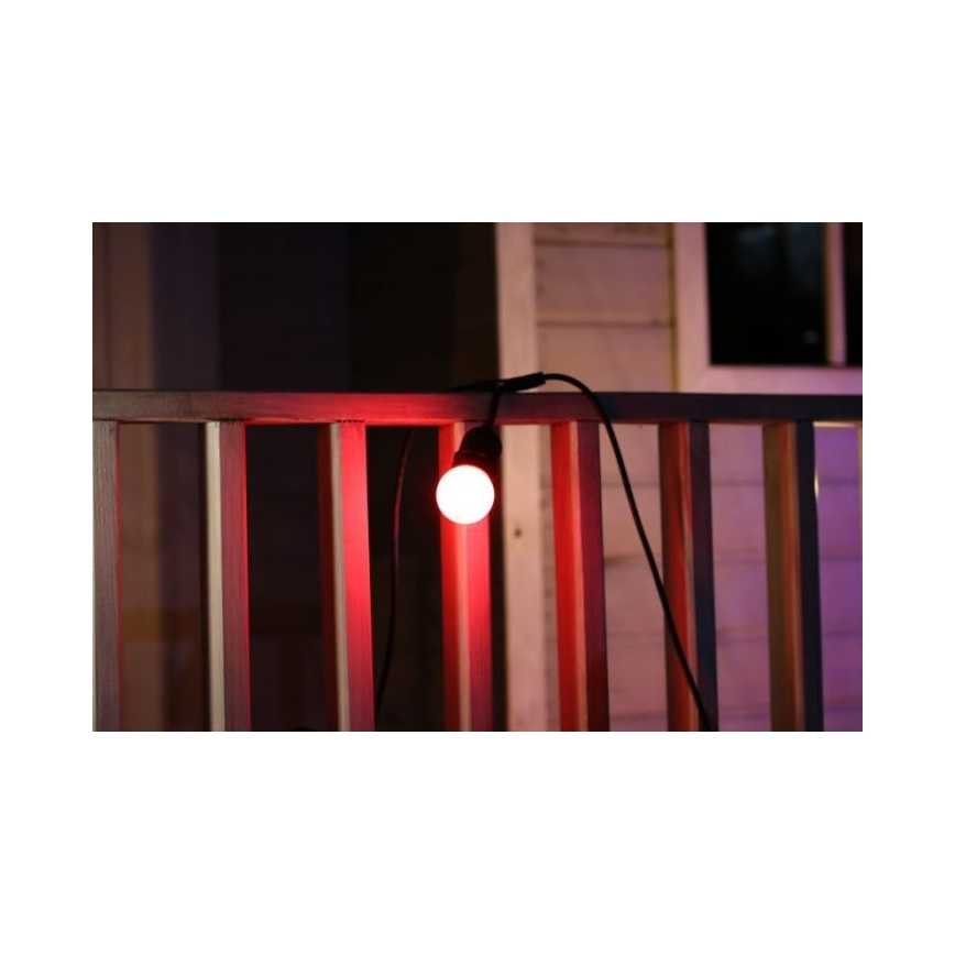 К-кт 2 бр. LED крушки PARTY E27/0,5W/36V червени 3000K