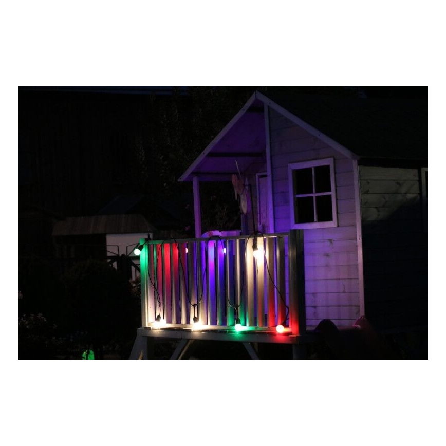 К-кт 2 бр. LED крушки PARTY E27/0,5W/36V зелени 3000K