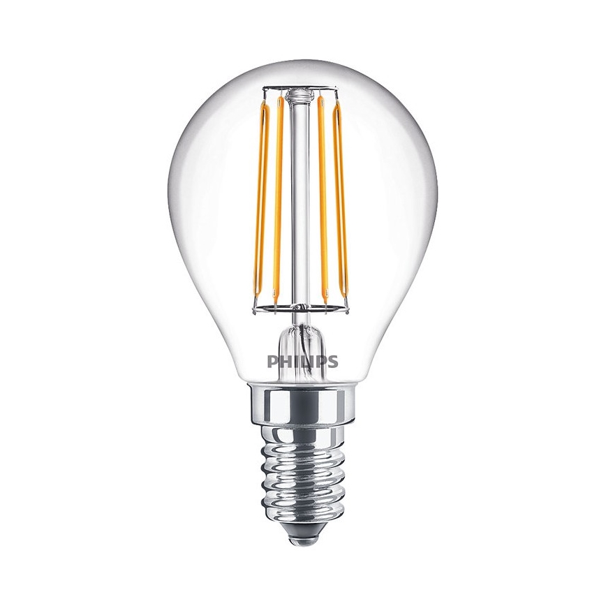 К-кт 2 бр. LED крушки VINTAGE Philips E14/4,3W/230V 2700K