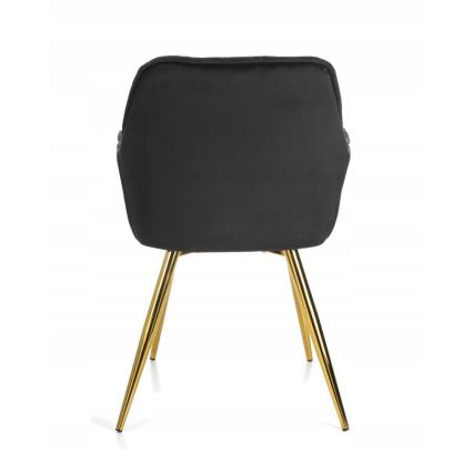 К-кт 2 бр. трапезни столове HANA черен