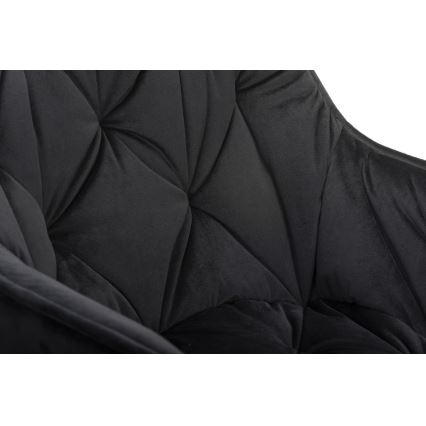 К-кт 2 бр. трапезни столове HANA черен