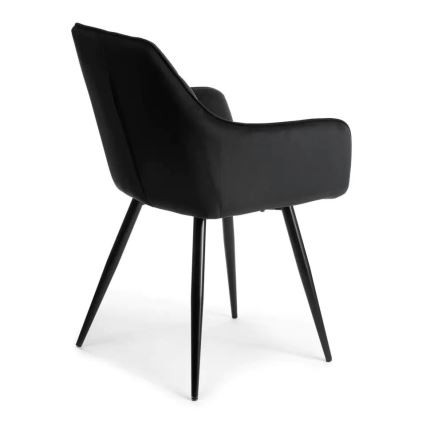 К-кт 2 бр. трапезни столове SAMETTI черен