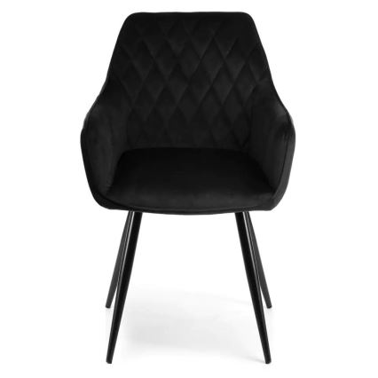 К-кт 2 бр. трапезни столове SAMETTI черен