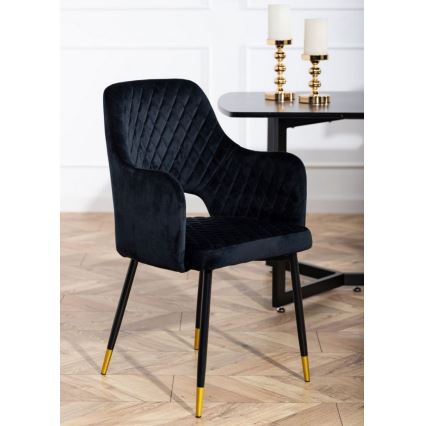 К-кт 2 бр. трапезни столове SENKO черен