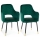 К-кт 2 бр. трапезни столове SENKO зелени