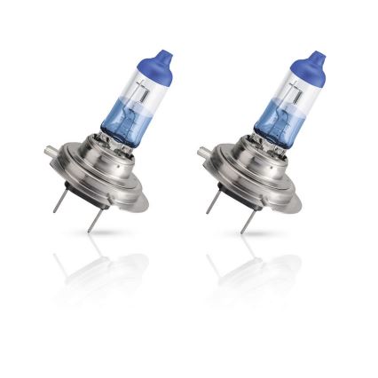 К-кт 2бр. автомобилна крушка Philips COLOR VISION 12972CVPBS2 H7 PX26d /55W/12V 3350K