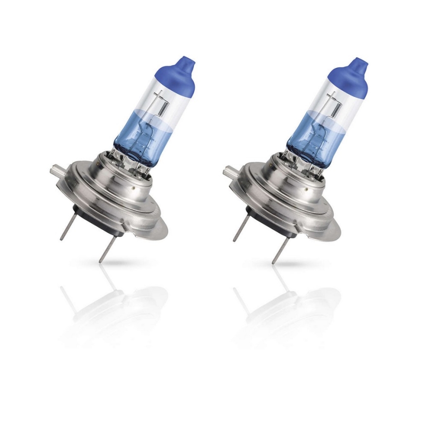 К-кт 2бр. автомобилна крушка Philips COLOR VISION 12972CVPBS2 H7 PX26d /55W/12V 3350K