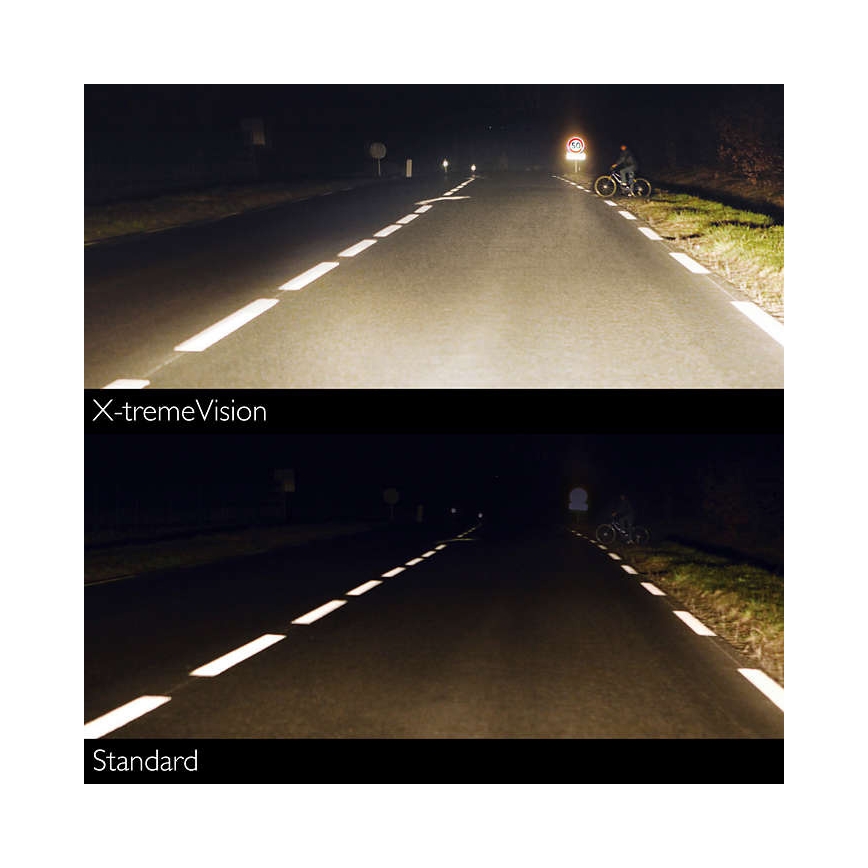 К-кт 2бр. автомобилни крушки Philips X-TREMEVISION 12972XV+S2 H7 PX26d/55W/12V 3500K