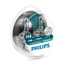 К-кт 2бр. автомобилни крушки Philips X-TREMEVISION 12342XV+S2 H4 P43t-38/60W/55W/12V