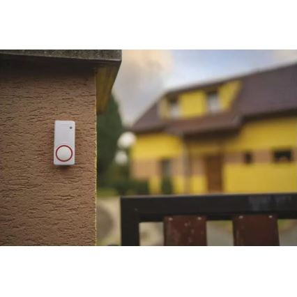 К-кт 2бр. безжични звънци за контакт 230V IP44