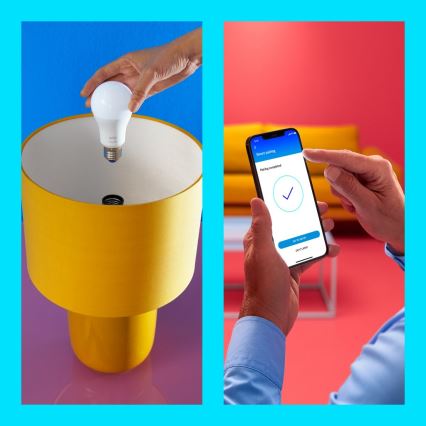 К-кт 2бр. LED димируеми крушки A60 E27/8W/230V 2700-6500K CRI 90 Wi-Fi - WiZ