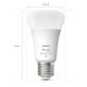 К-кт 2бр. LED димируеми крушки Philips Hue White And Color Ambiance A60 E27/6,5W/230V 2000-6500K
