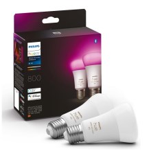 К-кт 2бр. LED димируеми крушки Philips Hue White And Color Ambiance A60 E27/6,5W/230V 2000-6500K