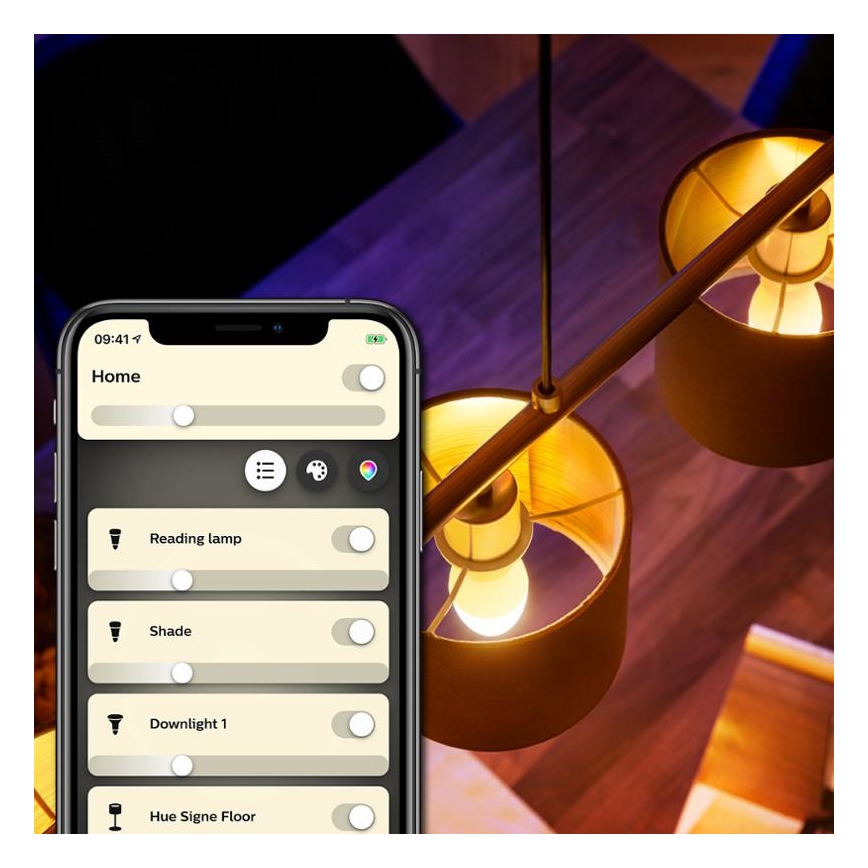 К-кт 2бр. LED димируеми крушки Philips Hue WHITE E14/5,5W/230V 2700K
