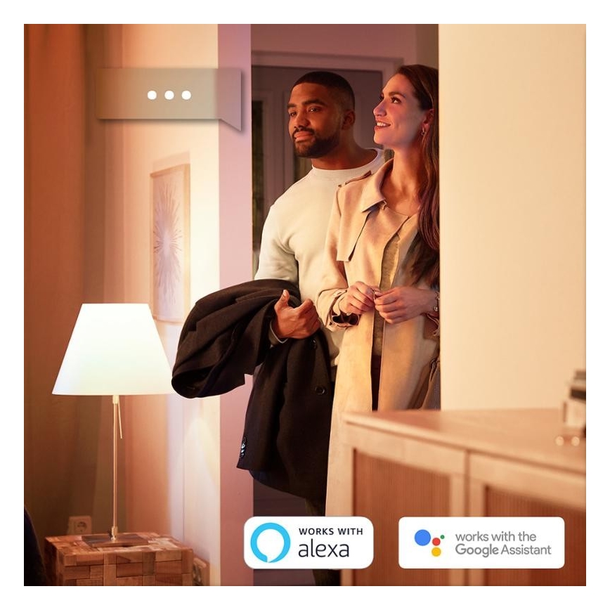 К-кт 2бр. LED димируеми крушки Philips Hue WHITE E27/9W/230V 2700K