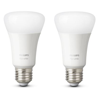 К-кт 2бр. LED димируеми крушки Philips Hue WHITE E27/9W/230V 2700K